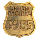  Union Pacific 3985 RR Hat Pin