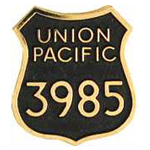  Union Pacific 3985 RR Hat Pin