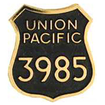 Union Pacific 3985 RR Hat Pin Union Pacific 3985 RR Hat Pin