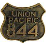 Union Pacific 844 RR Hat Pin Union Pacific 844 RR Hat Pin