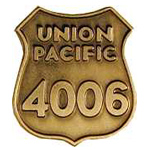 Union Pacific 4006 RR Hat Pin Union Pacific 4006 RR Hat Pin