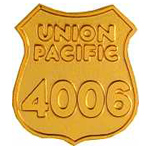 Union Pacific 4006 RR Hat Pin Union Pacific 4006 RR Hat Pin