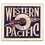 Western Pacific Feather River Route RR Hat Pin Western Pacific Feather River Route RR Hat Pin