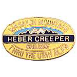 Wasatch Mt. RR Heber Creeper RR Hat Pin Wasatch Mt. RR Heber Creeper RR Hat Pin