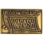 Wabash - Follow the Flat RR Hat Pin Wabash - Follow the Flat RR Hat Pin