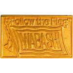  Wabash - Follow the Flat RR Hat Pin