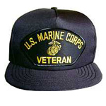  United States Marine Corps Veteran Black Hat Military Hat