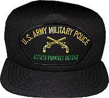  U.S. Army MIlitary Police Cap - Assist Protect Defend Military Hat