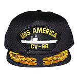  USS America CV66 Military Hat