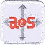 2in. RR Patch Alton & Southern 2in. RR Patch Alton & Southern