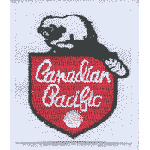 2in. RR Patch Canadian Pacific