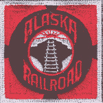 2in. RR Patch Alaska Railroad 2in. RR Patch Alaska Railroad