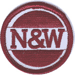 2in. RR Patch Norfolk Western
