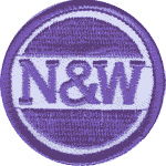 2in. RR Patch Norfolk Western