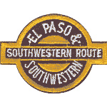2in. RR Patch El Paso Southwestern 2in. RR Patch El Paso Southwestern