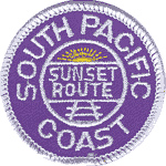 2in. RR Patch South Pacific Coast