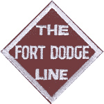2in. RR Patch Fort Dodge Line 2in. RR Patch Fort Dodge Line