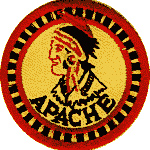 2in. RR Patch Apache 2in. RR Patch Apache