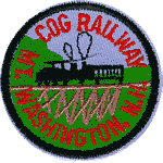 2in. RR Patch Cog RW Mt Washington