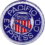 2in. RR Patch Pacific Express Co. 2in. RR Patch Pacific Express Co.