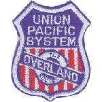 2in. RR Patch Union Pacific