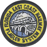 2in. RR Patch Florida East Coast 2in. RR Patch Florida East Coast