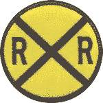 2in. RR Patch RR Crossing