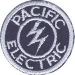 2in. RR Patch Pacific Electric 2in. RR Patch Pacific Electric