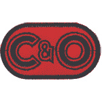 2in. RR Patch Chesapeake & Ohio 2in. RR Patch Chesapeake & Ohio