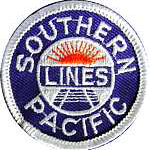 2in. RR Patch Southern Pacific