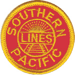 2in. RR Patch Southern Pacific