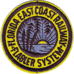 2in. RR Patch Florida East Coast 2in. RR Patch Florida East Coast