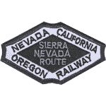 3in. RR Patch NaNevada California Oregon