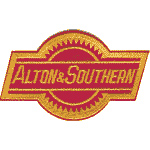 3in. RR Patch Alton & Southern