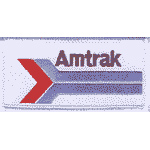 3in. RR Patch Amtrak