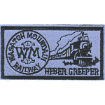 3in. RR Patch Wasatch Mountain