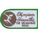 3in. RR Patch Olympian Hiawatha