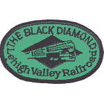 3in. RR Patch Leigh Black Diamond