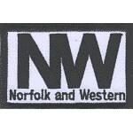 3in. RR Patch Norfolk Western