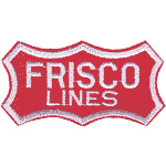 3in. RR Patch Frisco Lines