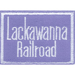 3in. RR Patch Lakawanna RR