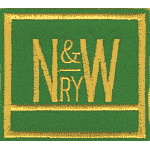 3in. RR Patch Norfolk Western