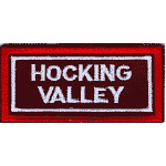 3in. RR Patch Hocking Valley