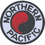 3in. RR Patch Northern Pacific