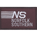 3in. RR Patch Norfolk Western