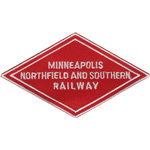 3in. RR Patch Minn-Northfield & Southern RY