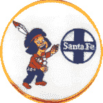 3in. RR Patch Santa Fe Chico - SF