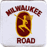 3in. RR Patch Milwaukee Road