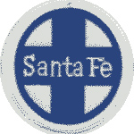 3in. RR Patch Santa Fe