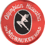 3in. RR Patch Olympian Hiawatha